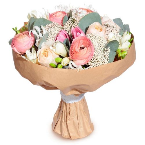 Праздничный букет «Весенний Шарм»