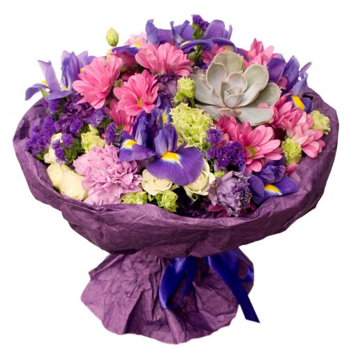 Роскошный букет «Сиреневый шарм»