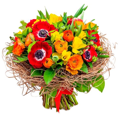 Флористический букет «Утренняя симфония»