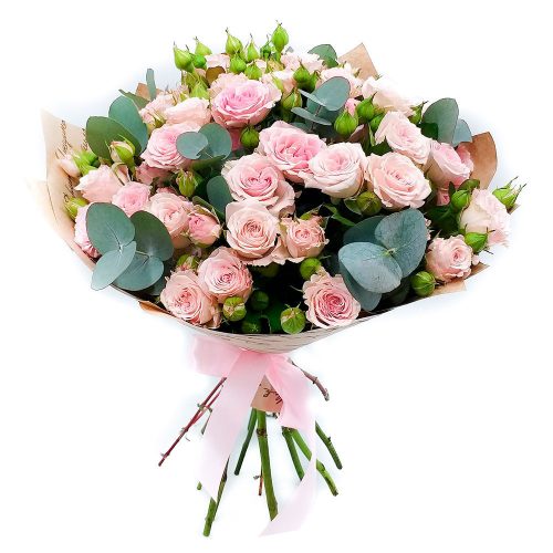 Монобукет цветов «Нежный рассвет»