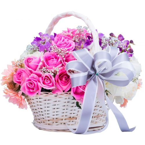 Корзина с цветами «Явление»
