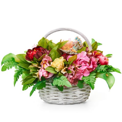 Корзина с цветами «Вечерняя магия»