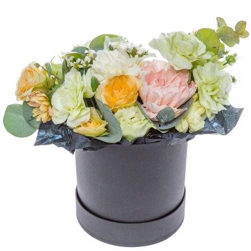 Цветы в коробке «Палитра»