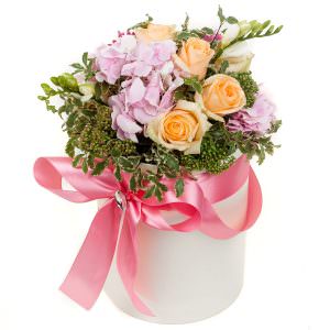 Цветы в коробке «Иллюзия»