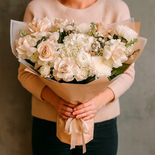 Букет «Нежность Капучино»