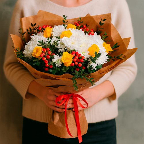 Букет «Ночное танго»