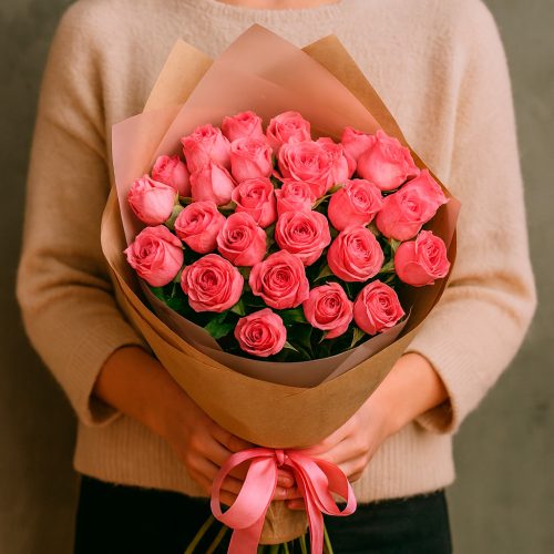 Букет «Розовое фламинго»