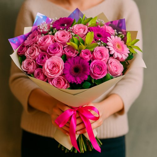 Букет цветов «Шарм будущего»