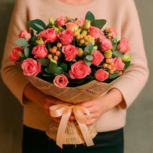 Букет цветов «Цветочная фантазия»