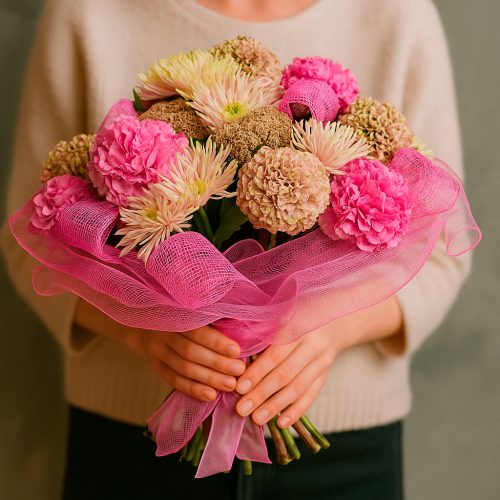 Букет цветов «Утренний Рассвет»